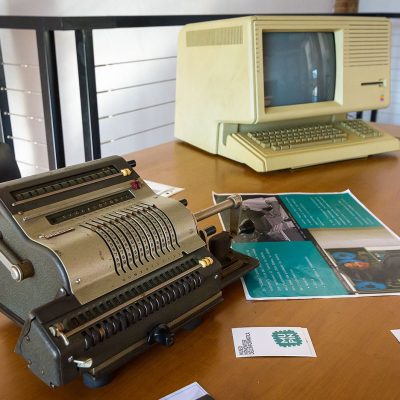 Brunsviga - Mostra C'era una volta il computer a Montanaro del MuPIn